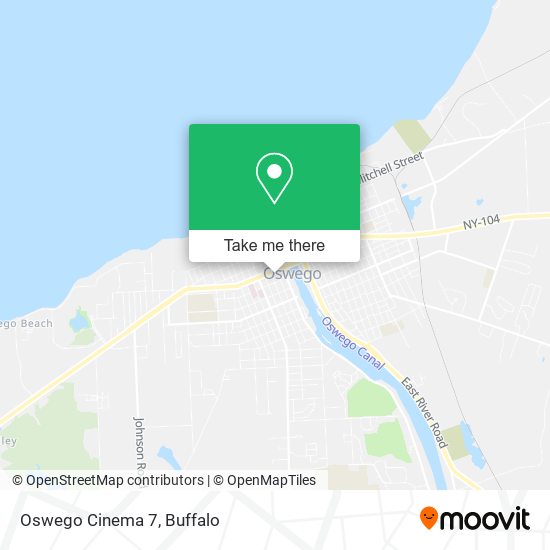 Mapa de Oswego Cinema 7