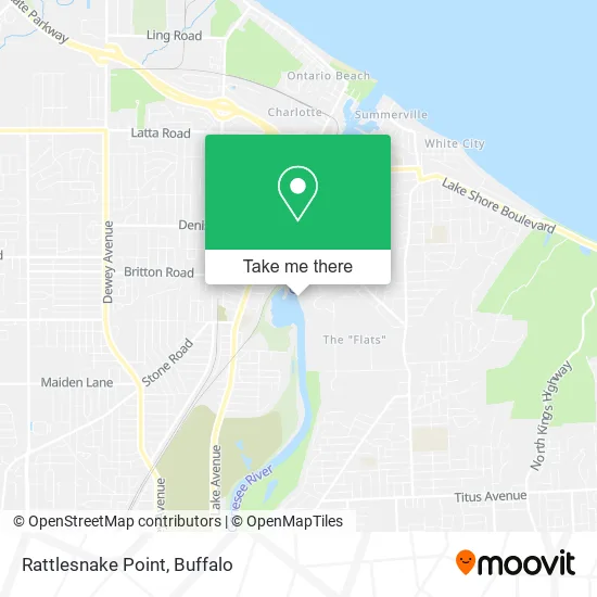 Rattlesnake Point map