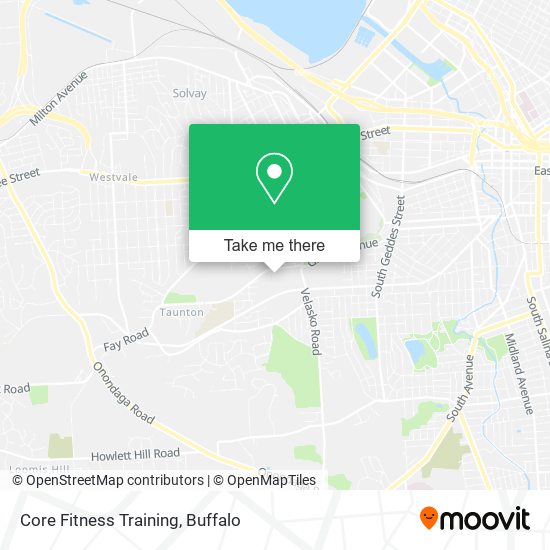 Core Fitness Training map