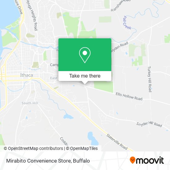 Mirabito Convenience Store map