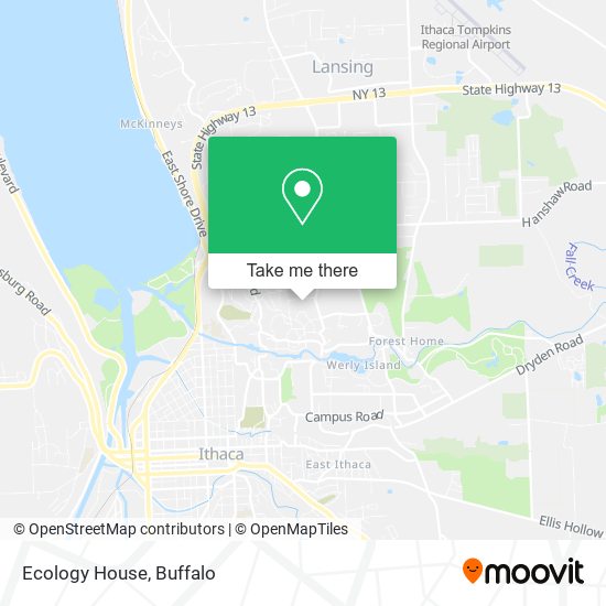 Mapa de Ecology House