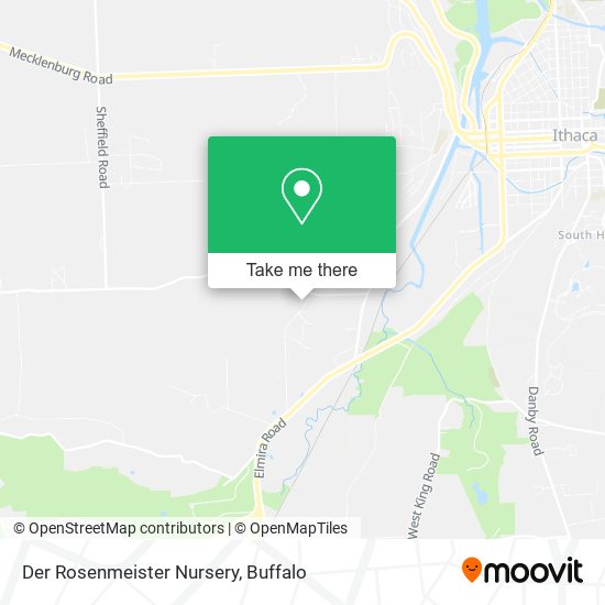Der Rosenmeister Nursery map