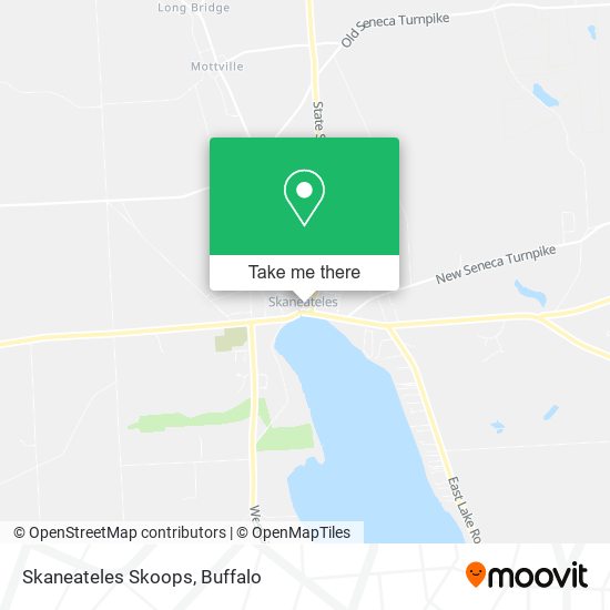 Mapa de Skaneateles Skoops