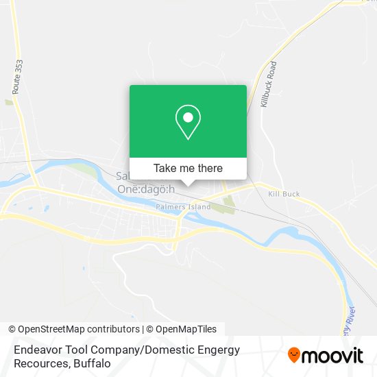 Endeavor Tool Company / Domestic Engergy Recources map