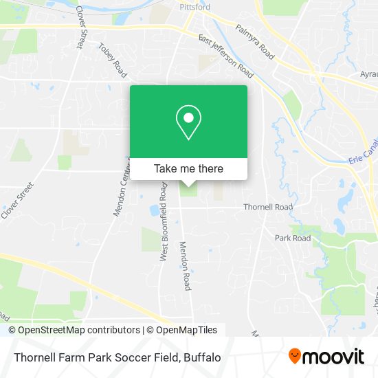 Mapa de Thornell Farm Park Soccer Field