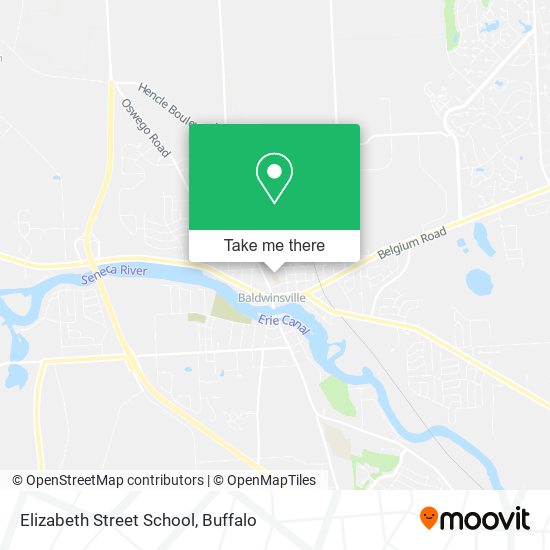 Mapa de Elizabeth Street School