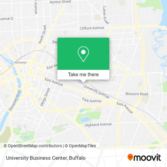 University Business Center map