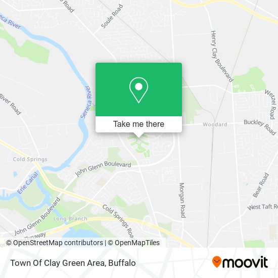 Town Of Clay Green Area map
