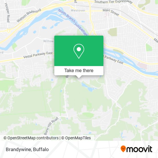 Brandywine map