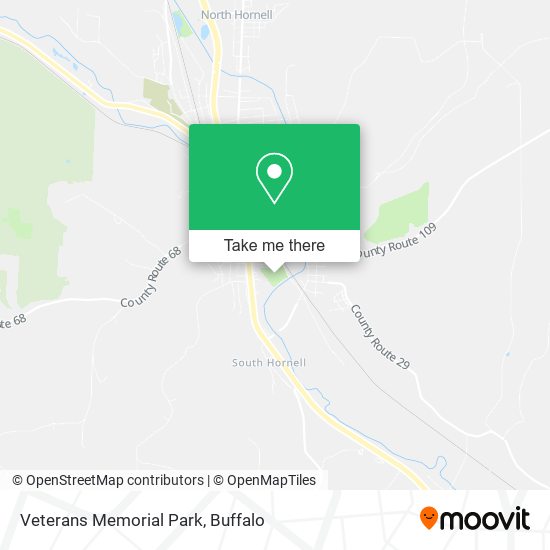 Veterans Memorial Park map