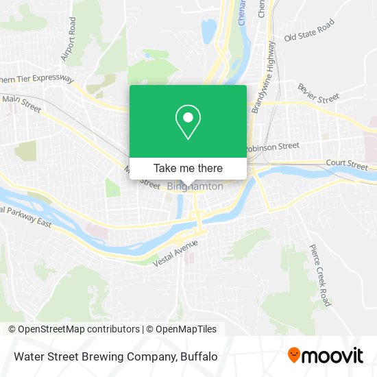 Mapa de Water Street Brewing Company
