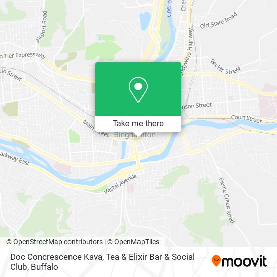Mapa de Doc Concrescence Kava, Tea & Elixir Bar & Social Club