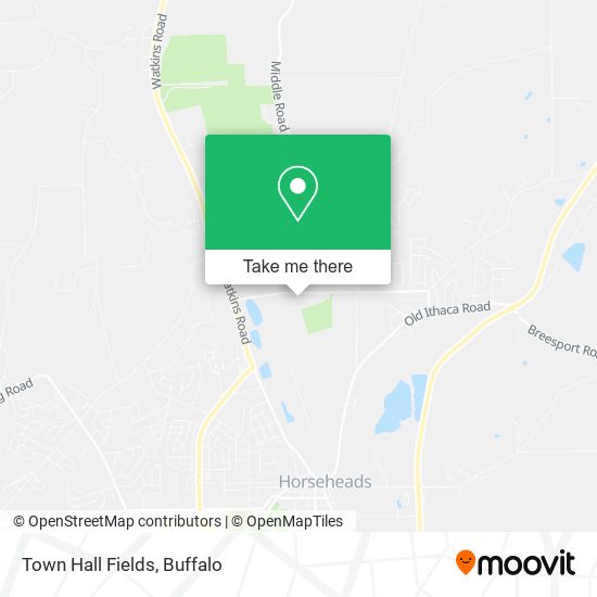 Mapa de Town Hall Fields