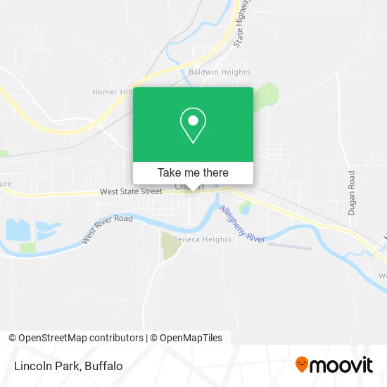 Lincoln Park map