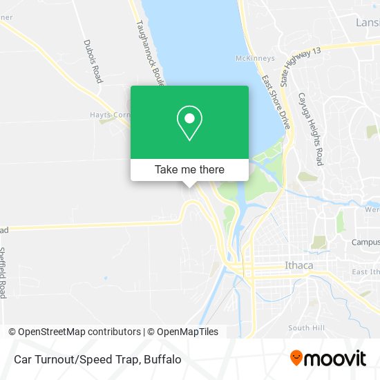 Car Turnout/Speed Trap map