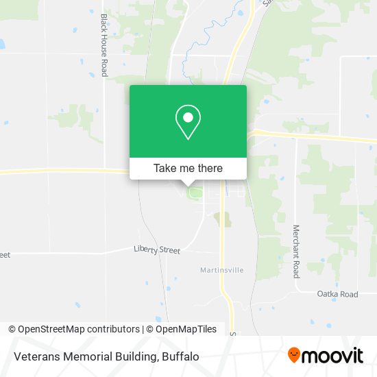 Mapa de Veterans Memorial Building