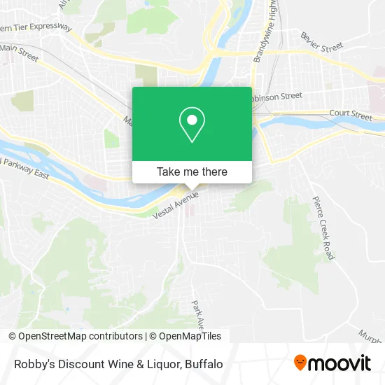 Robby's Discount Wine & Liquor map