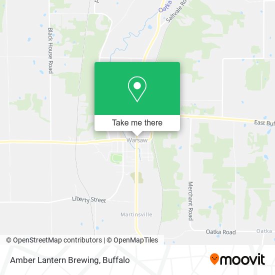 Mapa de Amber Lantern Brewing