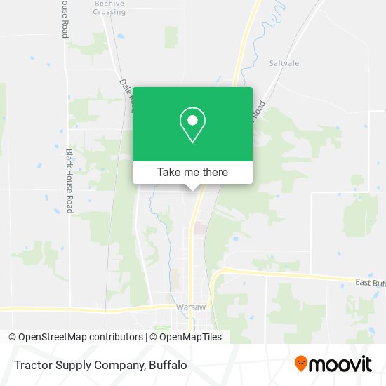 Tractor Supply Company map