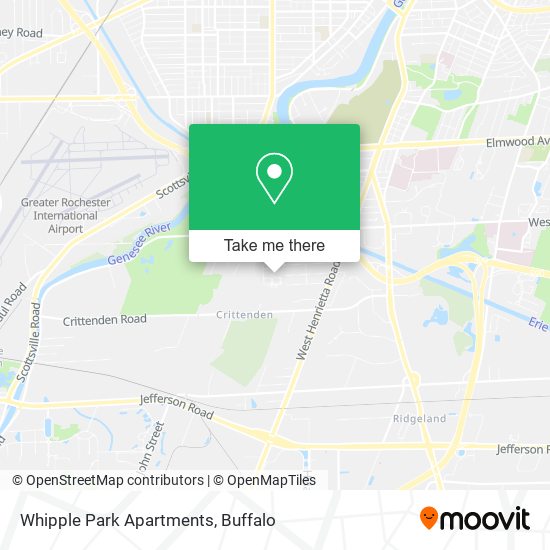 Whipple Park Apartments map