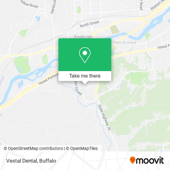 Mapa de Vestal Dental