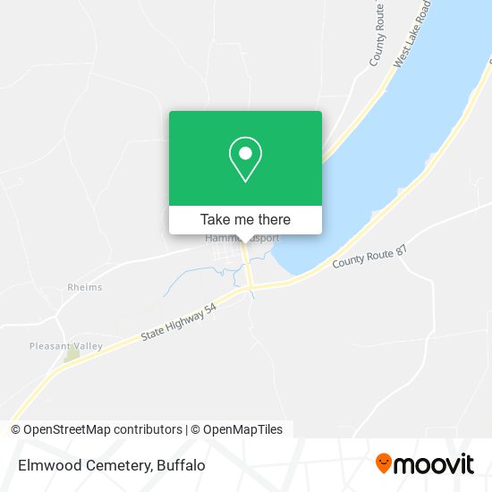 Elmwood Cemetery map