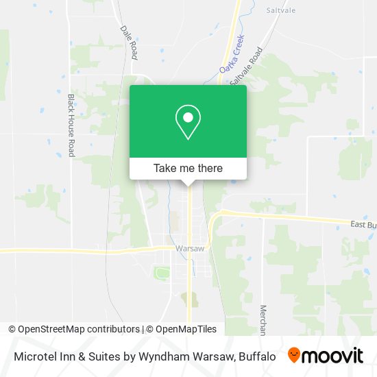 Microtel Inn & Suites by Wyndham Warsaw map