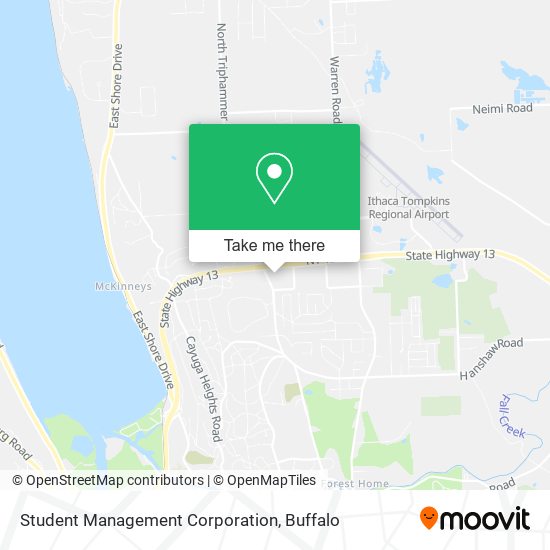 Mapa de Student Management Corporation