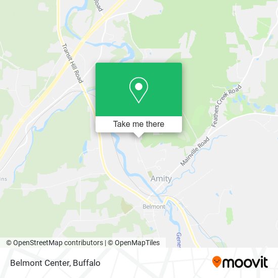 Mapa de Belmont Center