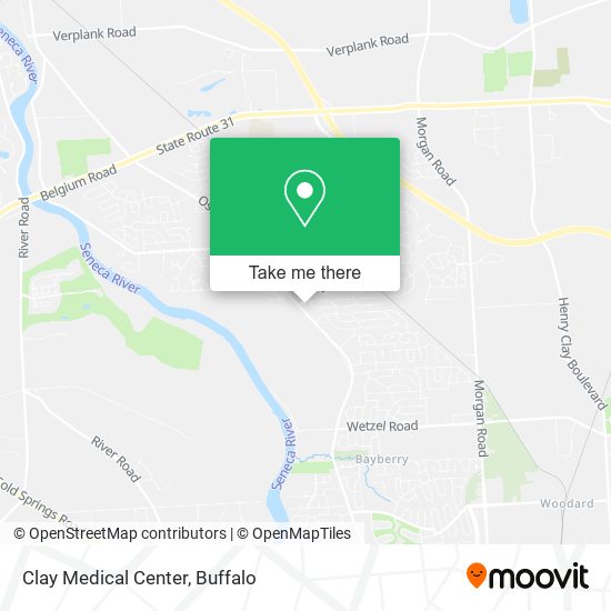 Clay Medical Center map