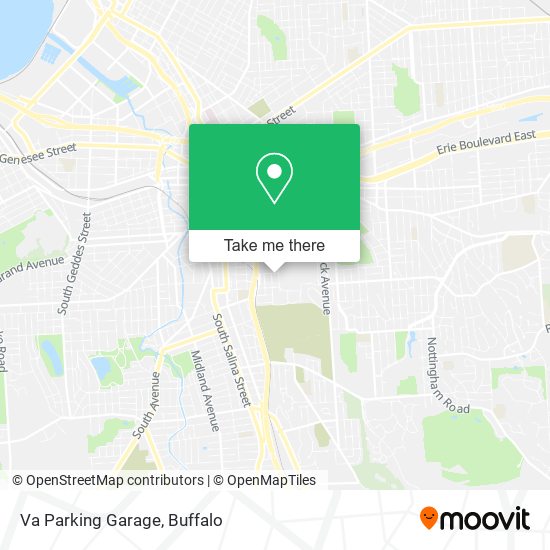 Mapa de Va Parking Garage