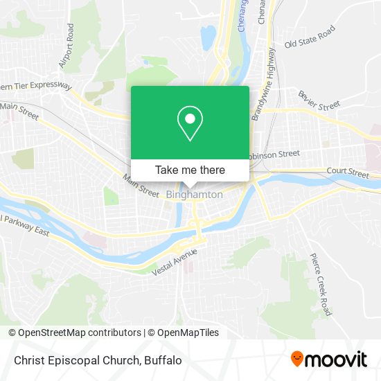 Christ Episcopal Church map