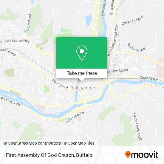 Mapa de First Assembly Of God Church