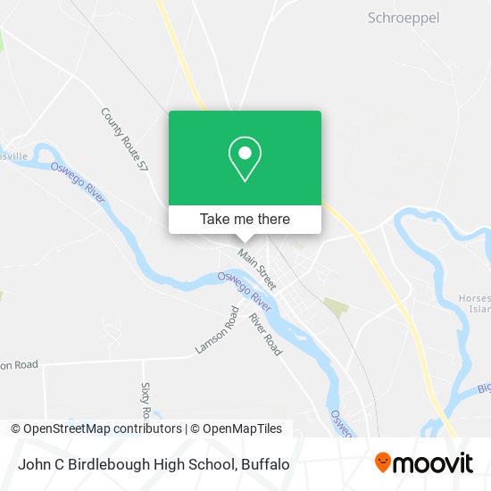 Mapa de John C Birdlebough High School