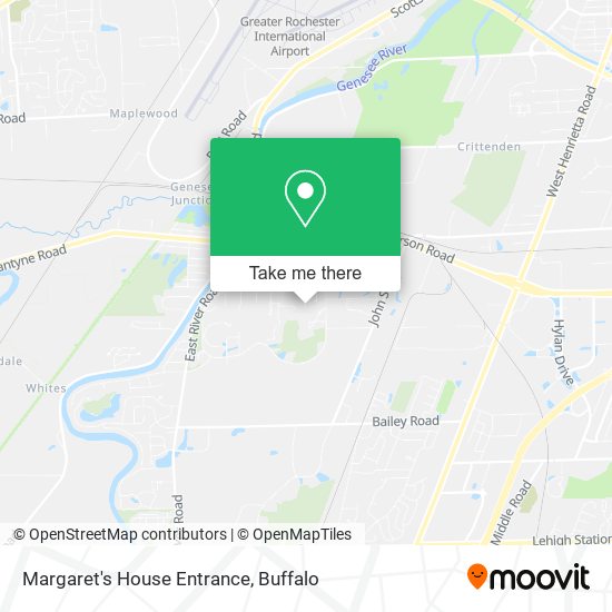 Margaret's House Entrance map