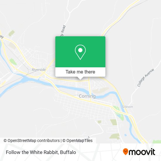Follow the White Rabbit map