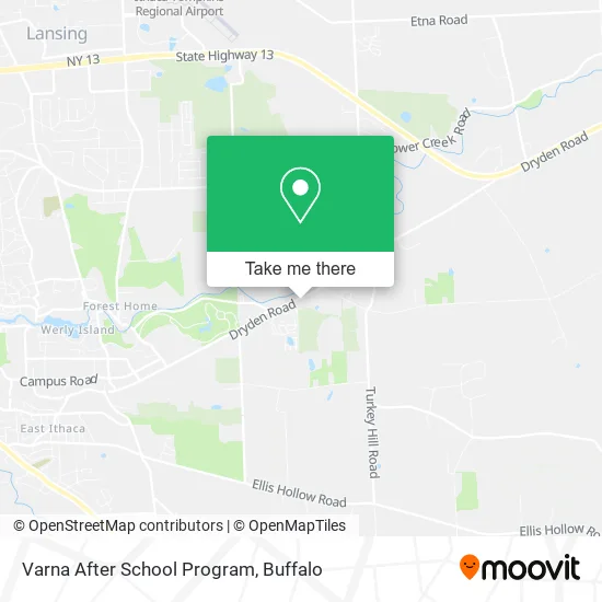 Varna After School Program map