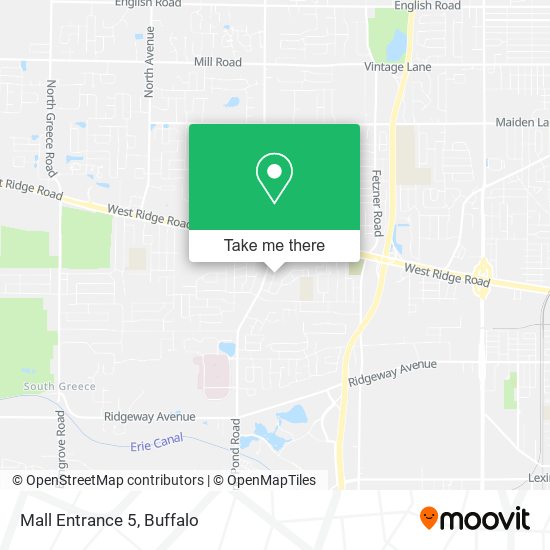 Mapa de Mall Entrance 5