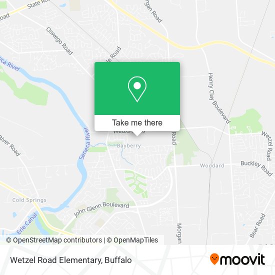 Wetzel Road Elementary map