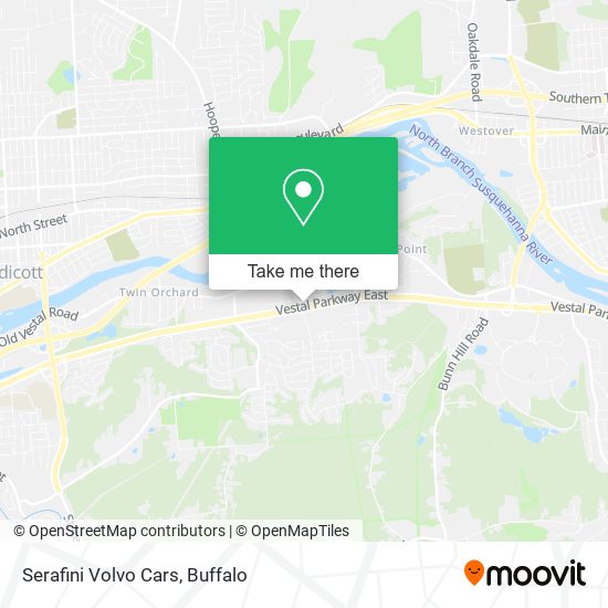 Serafini Volvo Cars map