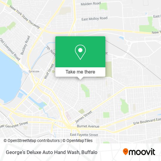 Mapa de George's Deluxe Auto Hand Wash