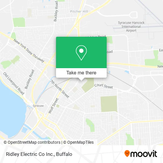 Ridley Electric Co Inc. map