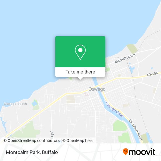 Mapa de Montcalm Park
