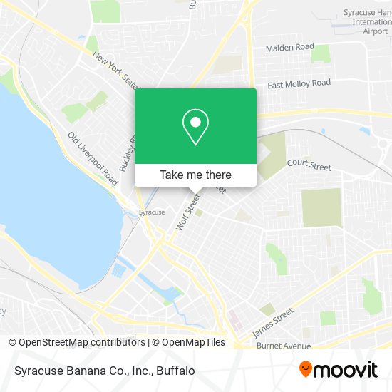 Syracuse Banana Co., Inc. map