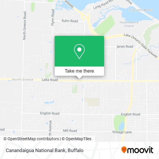 Mapa de Canandaigua National Bank