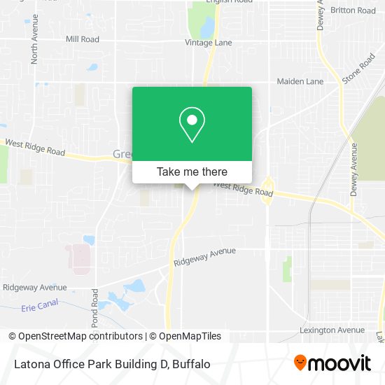 Latona Office Park Building D map