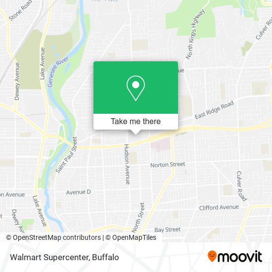 Walmart Supercenter map