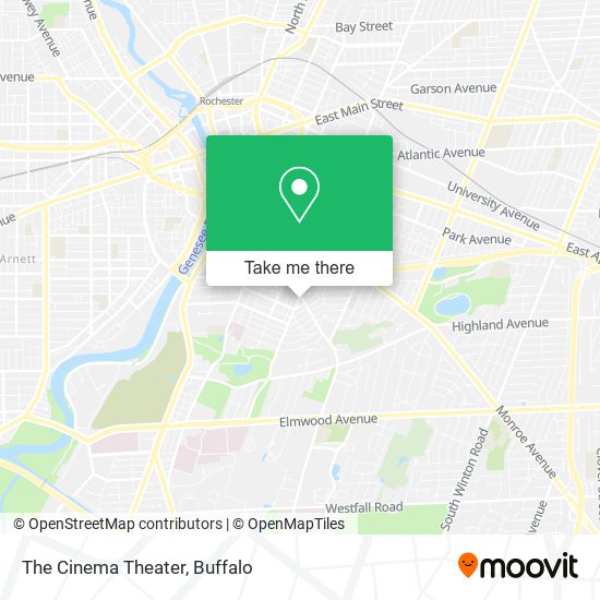 Mapa de The Cinema Theater