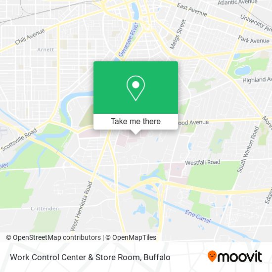 Mapa de Work Control Center & Store Room
