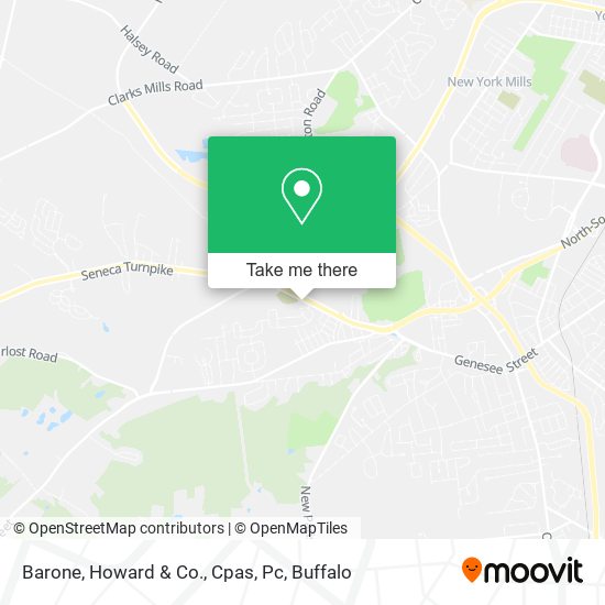 Barone, Howard & Co., Cpas, Pc map